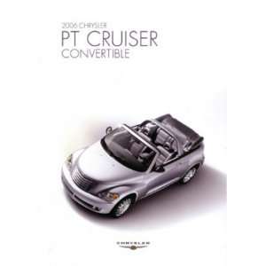  2006 CHRYSLER PT CRUISER CONVERTIBLE Sales Brochure Book 
