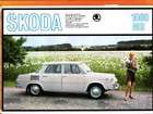 1967 Skoda 1000MB 1000 MB car photo UK print ad