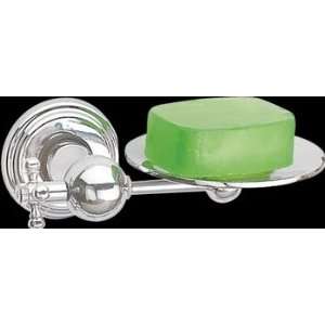  Soapdish, Bright Chrome Nautical Soapdish, 7 wide