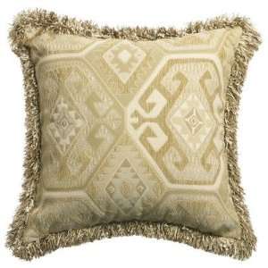   Indoor Essential Churro Medallion Pear Pillow in Beige