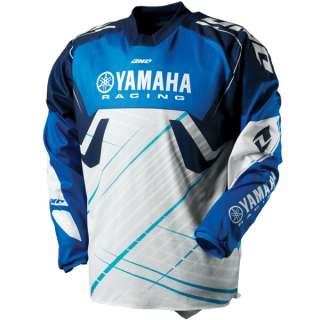 ONE INDUSTRIES CARBON YAMAHA MX OFF ROAD JERSEY BLUE ADULT SM, MED, LG 