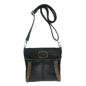  CLUB ROCHELIER SMALL CROSSBODY BAG WITH LACE UP DETAIL 