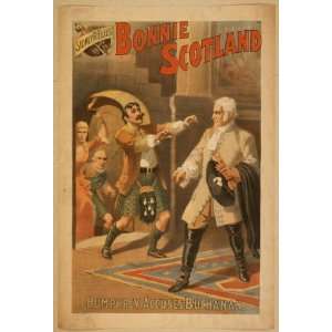  Poster Sidney R. Ellis Bonnie Scotland 1895