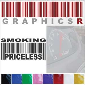   UPC Priceless Smoking Smoke Cigarettes Cigar A797   Black Automotive