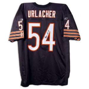  Brian Urlacher Chicago Bears Autographed Blue Reebok Jersey 