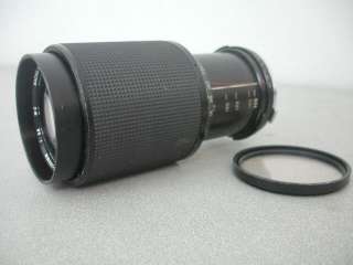  Zoom 13.8 MC Lens with Prinz 62mm Skylight Filter. O/OM Mount