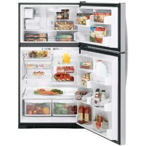 GE Stainless Steel Top Freezer Freestanding Refrigerator 