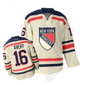 New York Rangers 2012 Winter Classic Jersey #16 Sean Avery Cream 