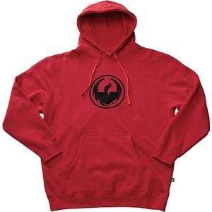  Dragon Icon Hoody   Small/Red Automotive