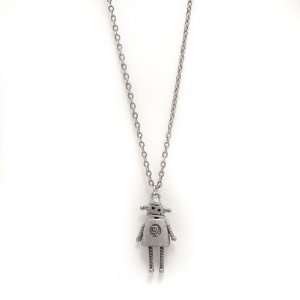  Dizzy Malfunctional Robot with R in the Body Charm and 