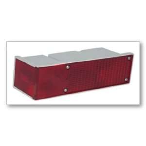 SMALL TRAILER LIGHTING, RED, WRAP AROUND 5 IN 1 TAIL, RH (52372)