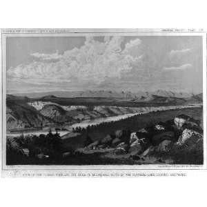    USPRR Exp & Survey,Clarks Fork,Flathead Lake,c1885