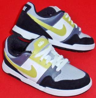  NIKE 6.0 MOGAN Leather Sneakers Athletic Skate Shoes size 5 Y  