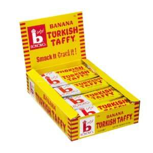 Box Bonomo Turkish Taffy Bars Banana Grocery & Gourmet Food