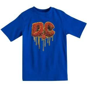  DC Slimy T Shirt Olympian Blue 5  Kids