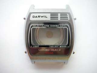 Darwil N.O.S chrono alarm early LCD gents watch case  