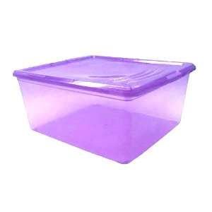  Modular Clear Boxes   Medium   Purple