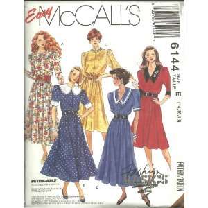 Misses Dress In Two Lenghts Size 14,16,18. McCalls Sewing Pattern 
