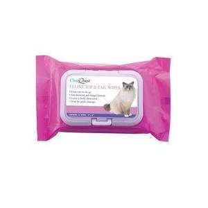  ClearQuest Feline Top & Tail Wipes