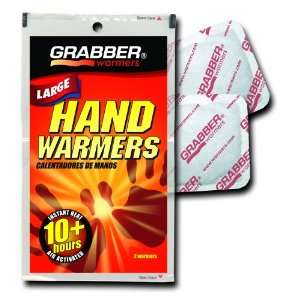  Grabber Large Hand Warmers   10 Hour Plus   Box of 40 Pair 