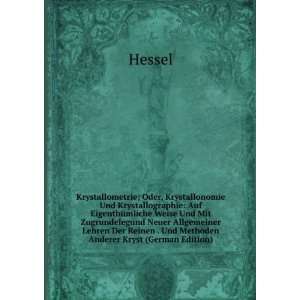   Methoden Anderer Kryst (German Edition) (9785873987924) Hessel Books