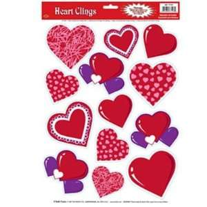  Valentine Heart Window Clings