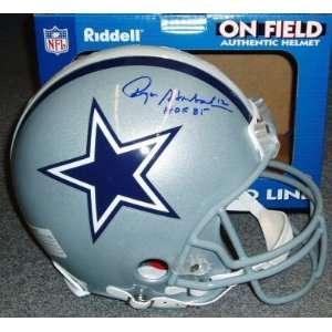 Roger Staubach Signed Dallas Cowboys Authentic ProLine Riddell Full 