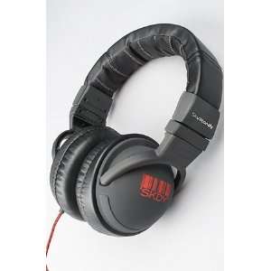 Skullcandy The Hesh Headphones with Mic in Carbon & Red 