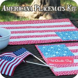   Americana Placemats Kit   Clothesline Club Project