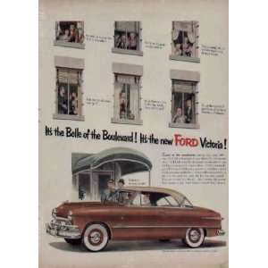   the Boulevard Its the new FORD Victoria  1951 FORD Ad, A3688