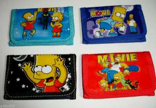NEW BOYS THE SIMPSONS MOVIE Tri fold Wallet for KIDS  