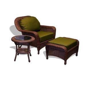  LEX STCO1   Lexington Club Chair, Ottoman, and End Table 