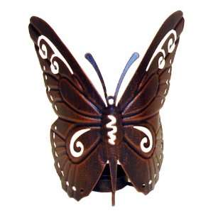  7 Antique Copper Color Metal Butterfly Candle Holder Home 