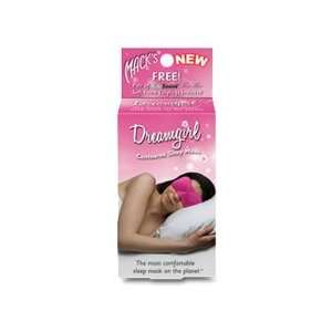   Dreamgirl Sleep Mask with Dreamgirl Earplugs and Matching Travel pouch