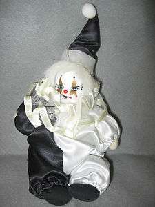 Clown Doll Porcelain Head, Sand Stuffed Body  