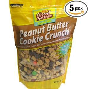 Good Sense Peanut Butter Cooke Crunch, 20 Ounce Bags (Pack of 5 