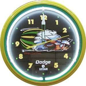  Dodge Skat Pack 20 inch Neon Clock