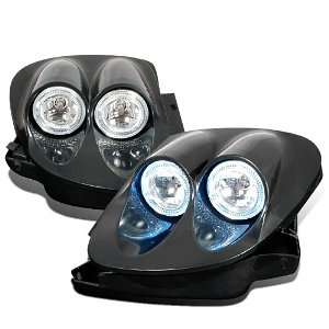 Mazda Rx7 Rx 7 Black Halo Projector Headlights Head Lamps