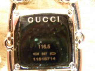 GUCCI Stainless Steel w/Diamonds Signorina Watch  