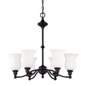   2427 Glenwood Traditional Chandelier Sudbury Bronze