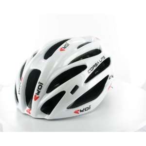 Cycling Helmet Corsa Lite 180g white + free rigid bag (EKOI by 