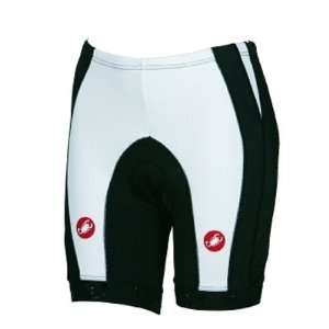  Castelli Womens Rosso Corsa Free Cycling Short   White 