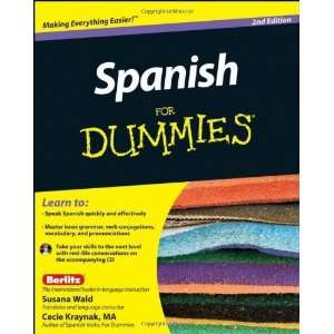  Spanish For Dummies [Paperback] Susana Wald Books
