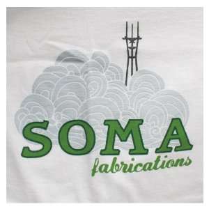 Soma Sutro Tower Fog Tee XL, Slim Fit Ringspun Cotton  