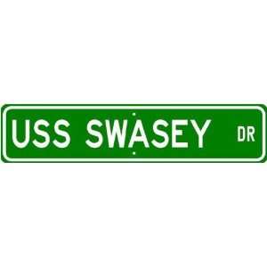 USS SWASEY DE 248 Street Sign   Navy 