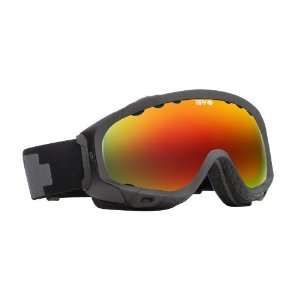 Spy Optic Soldier Asphalt Goggle with Multi Lens Pack (Bronze Red 