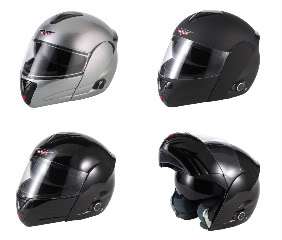 CAN V210 BLUETOOTH MB FLIP FRONT MOTORCYCLE HELMET M  