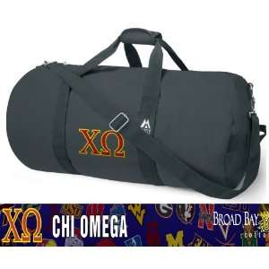   NCAA Logo Chi Omega DUFFLE Travel / Fitness / Overnight Bag Luggage