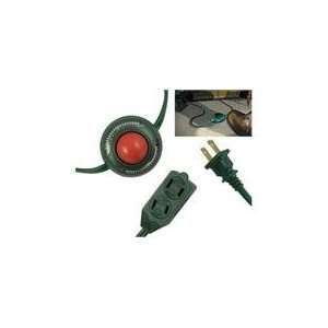   Outlet Green Foot Tapper Extension Cord with S