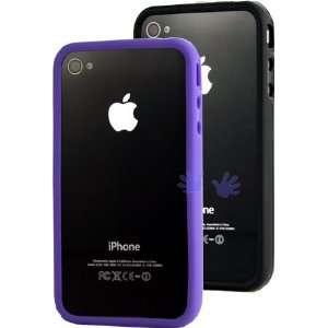   Case   2 Packs Combo Black and Purple Cell Phones & Accessories